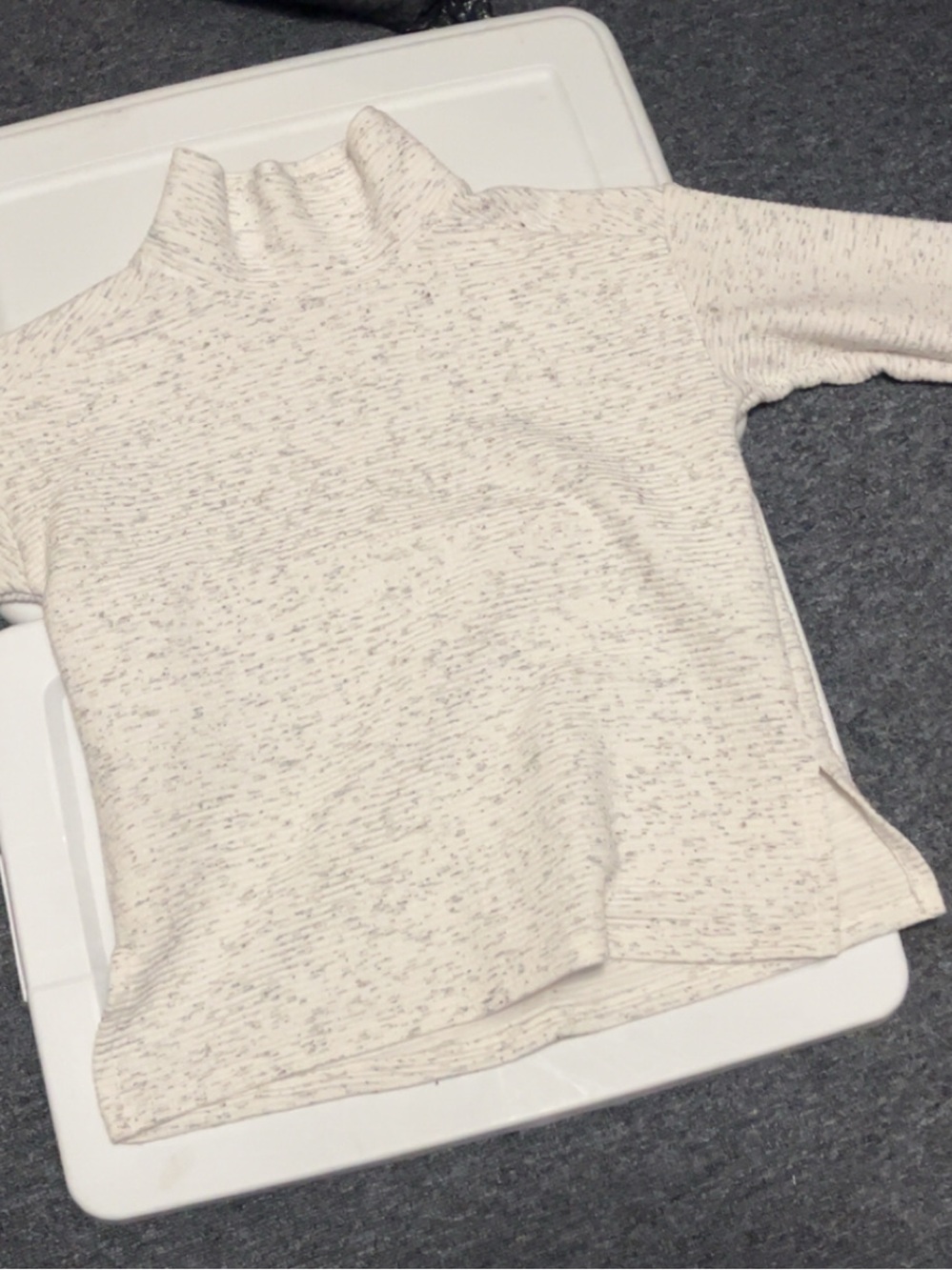 RBX Cream Speckled Crew Neck Sweater